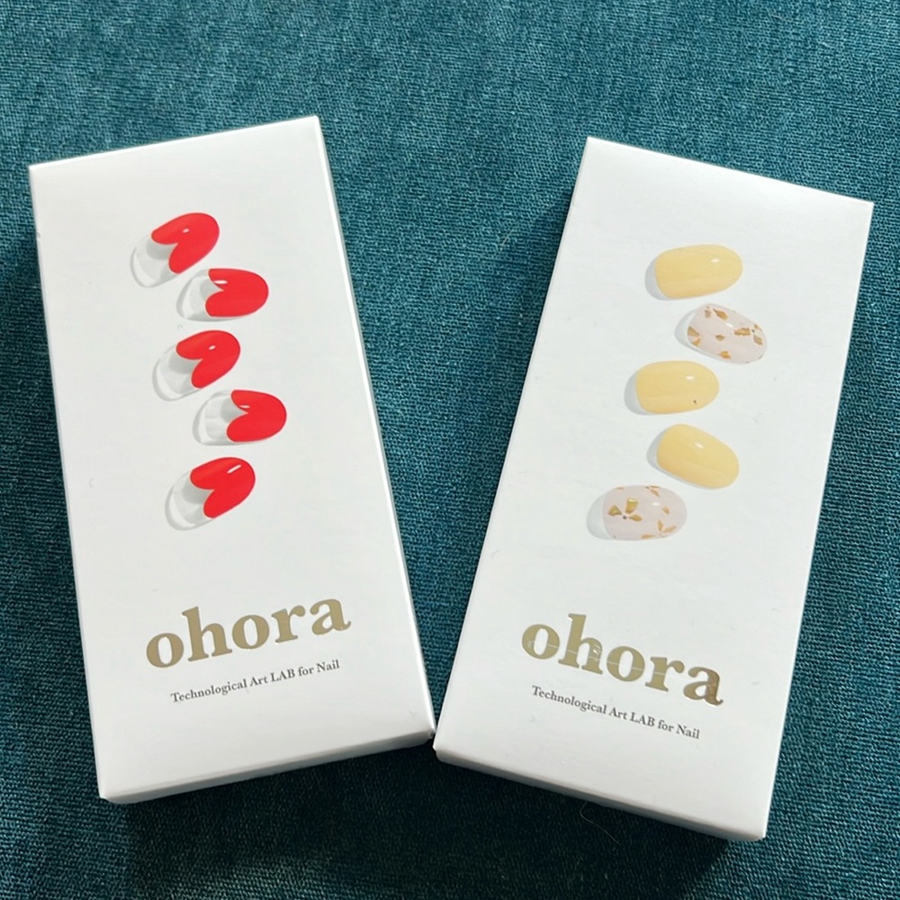 Two Sets Ohora Gel Manicure Sets - New
